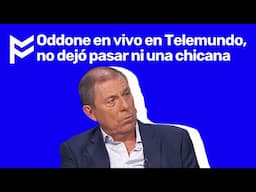 Oddone en vivo en el 12, no dejó pasar ni una chicana