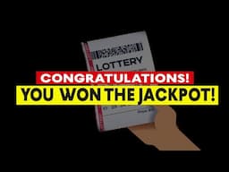 I Have Won The Lottery! Big WINNER Mindset! - Super Charged Affirmations (BLACK SCREEN)