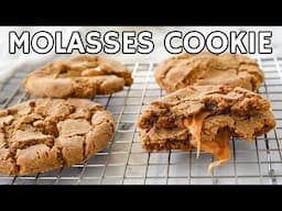 Make PERFECT Molasses Cookies in 15 Minutes!