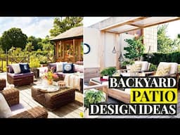 Simple Patio Design ideas for your Small Backyards. Courtyard Landscaping