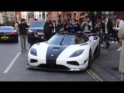 Supercars in London January 2025