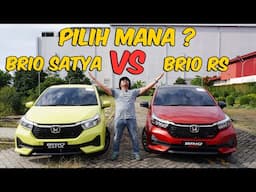 Honda Brio E Satya VS Honda Brio RS 2025