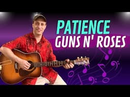 How To Play Patience by Guns N' Roses (Easy Acoustic Guitar Lesson)