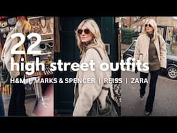 I SPENT A DAY TRYING ON HIGH STREET WINTER FASHION AND LOVED THESE 22!