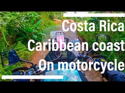 Costa Rica travel by motorcycle - Caribbean coast - USA to Argentina - V-Strom 650 - Ep20