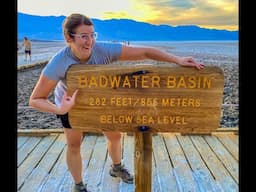 Death Valley 2 Hour Itinerary: Artists Palette Speed Run, Badwater Basin