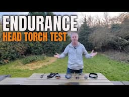 #365 Head Torch ENDURANCE Test | Petzl Vs Flextail Vs Nitecore Vs Olight Vs Sunblesa Vs Wuben