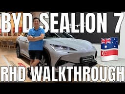 RHD BYD Sealion 7 Walkthrough – Exterior, Interior & Features Tour!