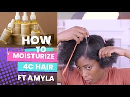 NO MORE DRY HAIR| HOW TO KEEP YOUR NATURAL HAIR MOISTURIZED LONGER