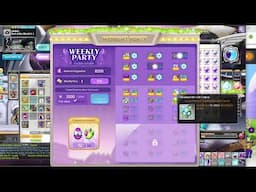 Weekly Party (cubos) & Miracle time ..  Cambio de planes xD  Maplestory