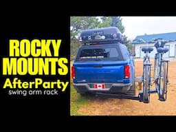 ROCKYMOUNTS AfterParty swing arm BIKE RACK | BEST bike rack for TRUCKS & SUV's