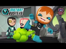 A Terrible Curse | Mutant Busters (12-Minute Action Cartoon for Children!)