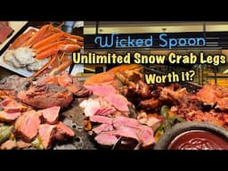 Unlimited CRAB LEGS at the Wicked Spoon Buffet!