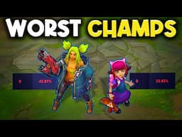 We Played The WORST CHAMPS In The Game, How Did We Do ? - Ft. Professor Akali and Body