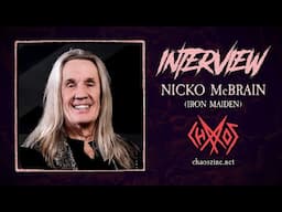 Exclusive: Nicko McBrain talks about stopping touring with Iron Maiden and future plans