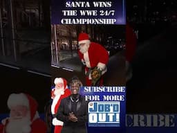 Santa Claus wins the WWE 24/7 Championship in New York City!