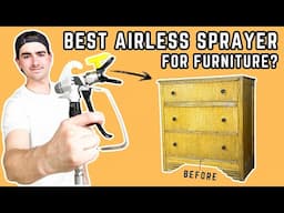 InoKraft M1 MaxPrey Airless Paint Sprayer | How-To Furniture Painting Guide