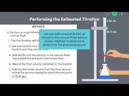 Ontario Grade 11 Chemistry: Titration Techniques and Procedures