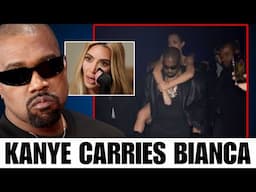 Kanye West CARRIED Bianca After Getting IMPRESSED By Her Singing At The Grammys After Party