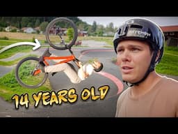 MAKING 14 YEAR OLD KIDS BACKFLIP A PUMP TRACK