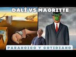 Salvador Dalí vs Rene Magritte. Paranoico y cotidiano.