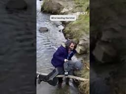 Water they doing? 🤪 #fail #river #water #funny #shorts