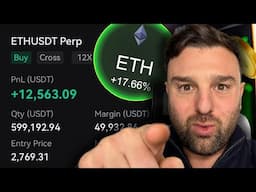 🚀 OPENED: $50,000 ETH Trade... Why I took it..