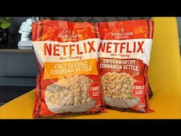 WE Shorts - Netflix Cult Classic Cheddar Kettle Popcorn Review