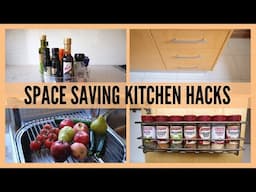 Small Kitchen Organization Ideas - BRILLIANT SPACE SAVING Ideas (Amazon, Kmart)