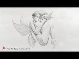 HOW TO DRAW A FAIRY - fantasy art