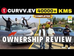 40000+ Kms on Tata Curvv EV Empowered Plus 55kwh ADAS Features & Specs | Detailed Ownership Review