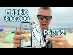 Finding $10,000 Metal Detector Prank - PART 2!