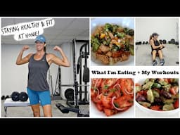 How Jen Does It Entire Body Workouts + What I Eat | How I'm Staying Healthy and Fit at Home