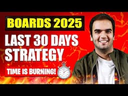 Last 30 Days Strategy - Maharashtra Boards 2025 Final Planning & Motivation for Students RG Lectures