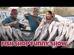 Abeera Khan And Fish 🐟 Shop Funny Show || Gergila @AbeeraKhanRoadShow#funny