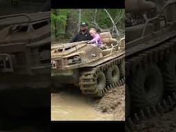 Argo XTI on Tracks destroys deep Texas mud #shorts