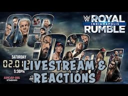 ROYAL RUMBLE 2025 (LIVESTREAM AND REACTIONS)