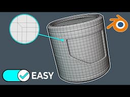 Hard Surface Modeling in Blender is EASY Once You Learn THIS!