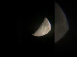 Moon and Planets Through my $40 Telescope | #jupiter #saturn #telescope