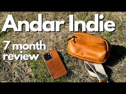 Andar Indie Long Term Review - Favorite Leather sling bag