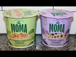 MOMA Porridge: Apple, Cinnamon & Brown Sugar and Blueberry & Vanilla Review