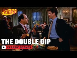 Caught In The Act: George Double-Dips | The Implant | Seinfeld