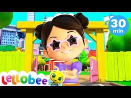 Ella Goes Back To School 🍯 Lellobee City Farm - Preeschool Playhouse