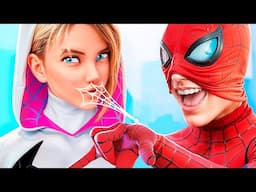 Fake Superheroes vs Real Superheroes! Sneaking Into the Movies Challenge!