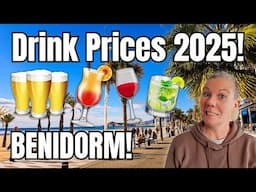 Benidorm - Are DRINKS PRICES going up? HOW MUCH IS A PINT?