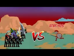 Swordwrath Army Vs Atreyos, but Swordwrath Army Adds One Swordwrath Every Round