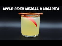 Mezcal Apple Cider Margarita | Easy Mezcal Margarita