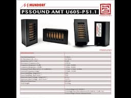 Pssound AMT U60S-PS1.1 - Potentially The Last Tweeters You'll Ever Need! - Announcement