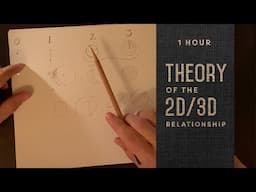 Soft Spoken Theories on the 2nd Dimension // Unintentional ASMR // Pencil Drawings + Soft Male Voice