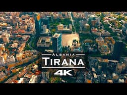 Tirana , Albania 🇦🇱 - by drone [4K]